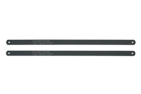 LASER 5906 HSS Hacksaw Blades 2 Pieces 18tpi 305mm 12" High Speed Steel