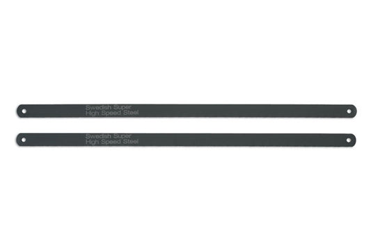 LASER 5907 HSS Hacksaw Blades 2 Pieces 32tpi 305mm 12" High Speed Steel