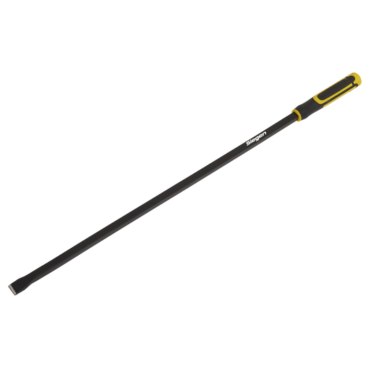 Sealey 900mm Heavy Duty Straight Pry Bar With Hammer Cap Ø16mm Diameter S01191