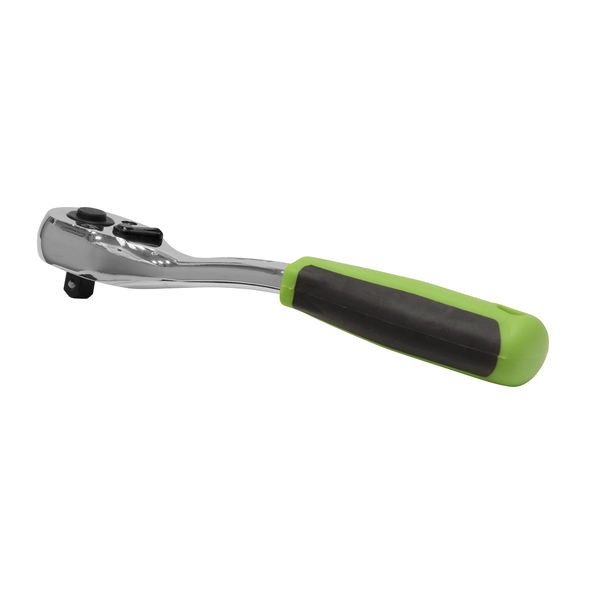 Sealey 1/4" Square Drive Ratchet Wrench Offset Handle 72 Teeth 150mm S01203