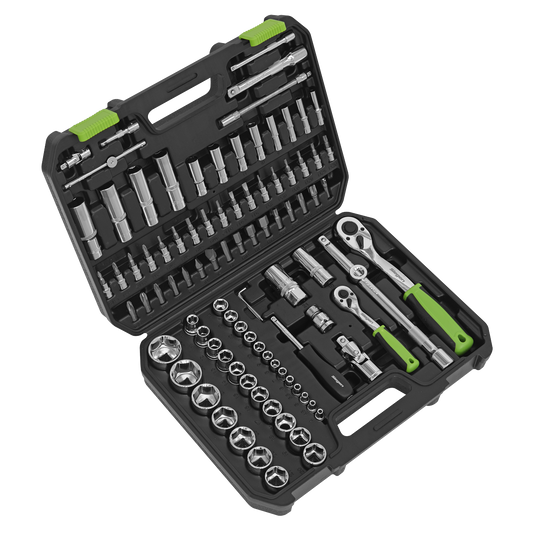 Sealey 1/4" 1/2" Square Drive WallDrive Metric Socket Set 94 Pieces S01210