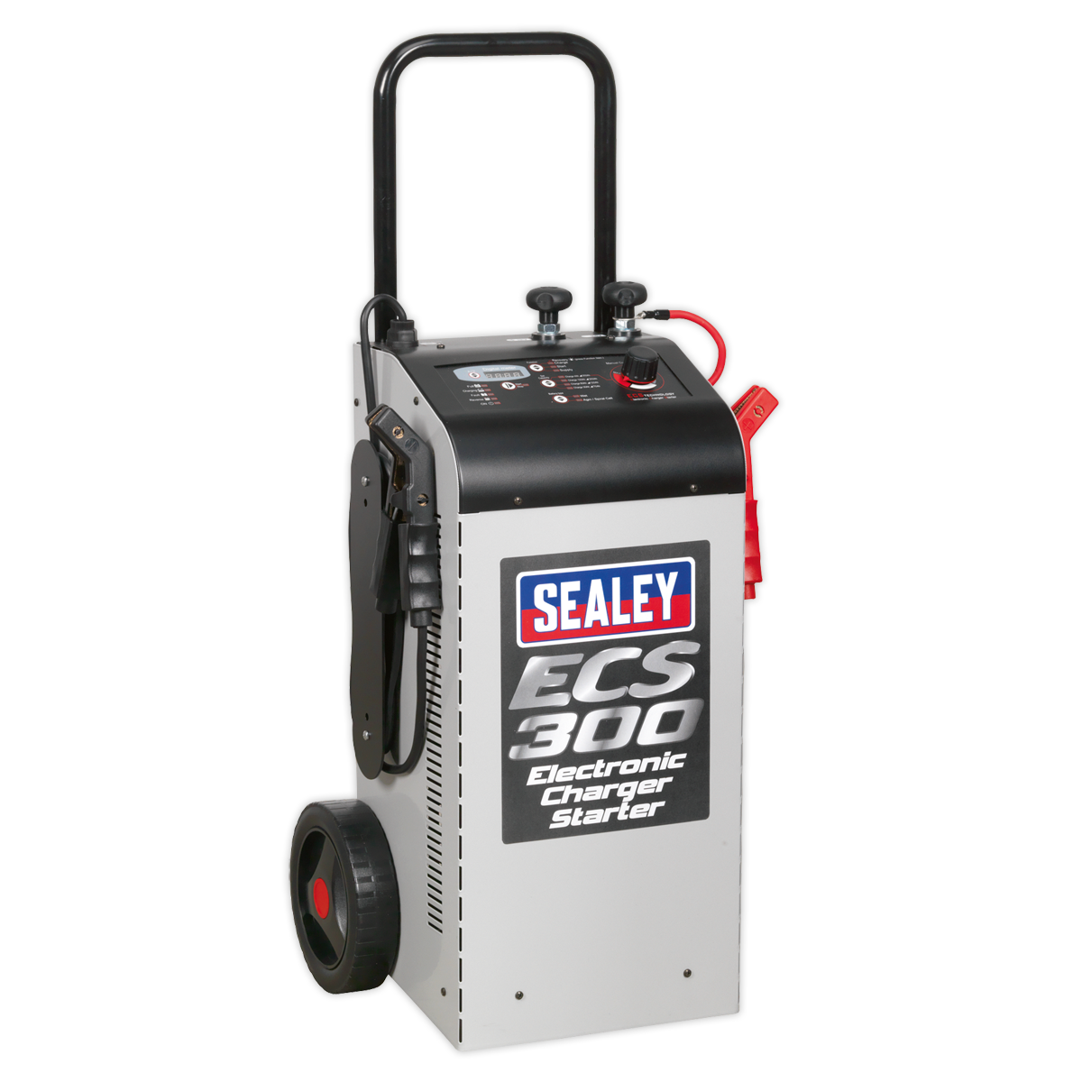 Sealey 300A 45A 300A 12/24V Electronic Battery Starter Charger Maintainer ECS300
