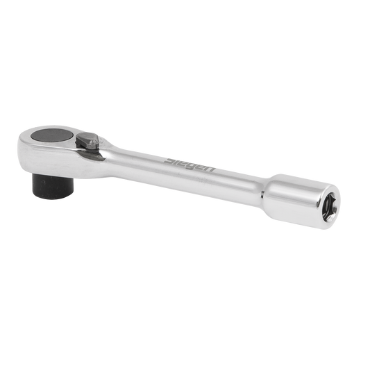 Sealey Micro Ratchet Bit Driver 1/4" Hex Fully Polished Mirror Finish S01252
