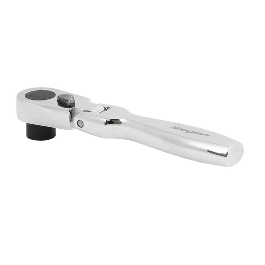 Sealey Micro Flexi Head Ratchet Bit Driver 1/4" Hex Carbon Steel S01253