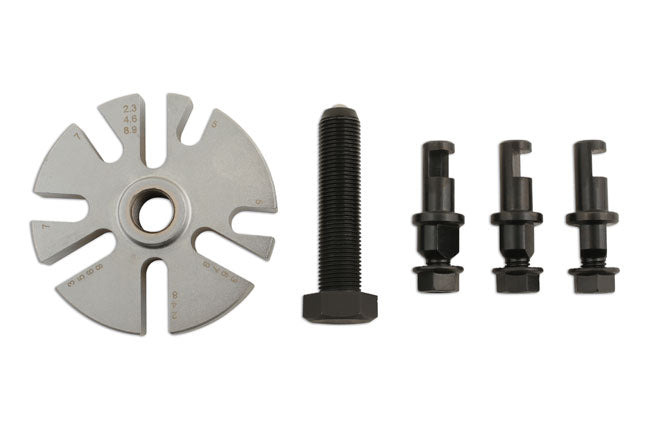 LASER 5925 Universal Pulley Puller Set For Camshaft & Injection Pump Steel