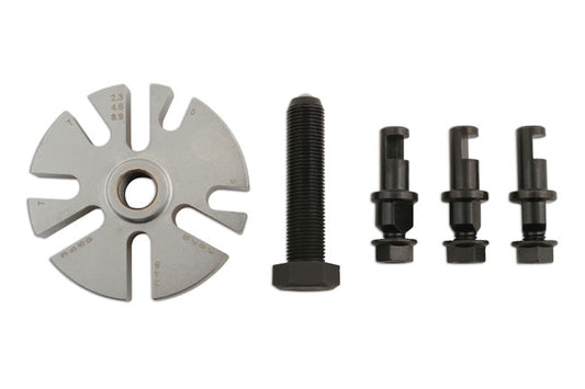 LASER 5925 Universal Pulley Puller Set For Camshaft & Injection Pump Steel
