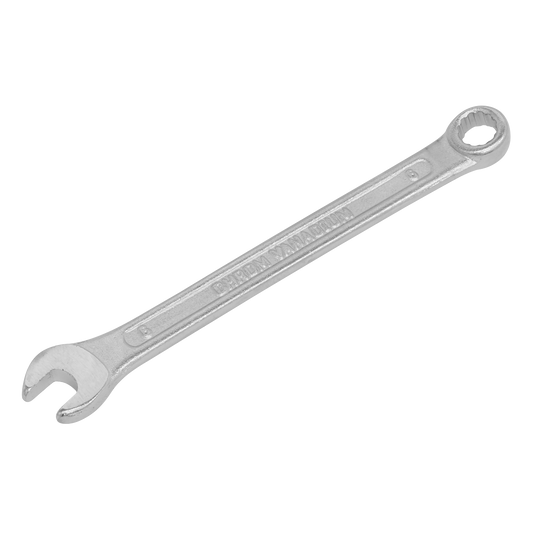 Sealey Combination Spanner Chrome Vanadium Steel Fully Polished Heads 6mm S0406