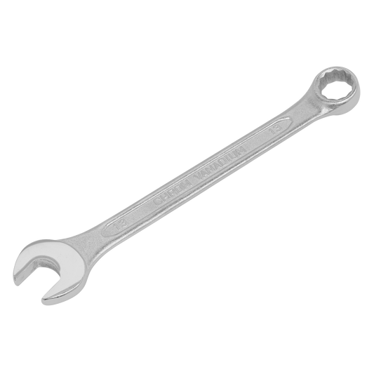 Sealey Combi Spanner 13mm Chrome Vanadium Steel With Polished Heads S0413