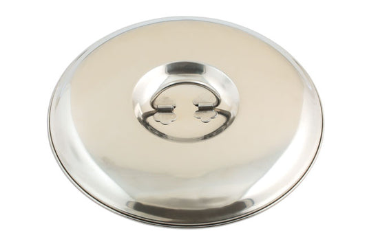 LASER 5930 Stainless Steel Bucket Lid 300mm Polished Finish With Folding Handle
