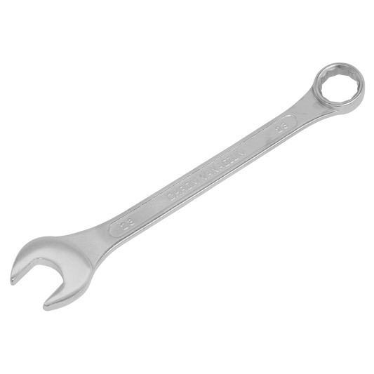 Sealey Combination Spanner Chrome Vanadium Steel Fully Polished Heads 23mm S0423
