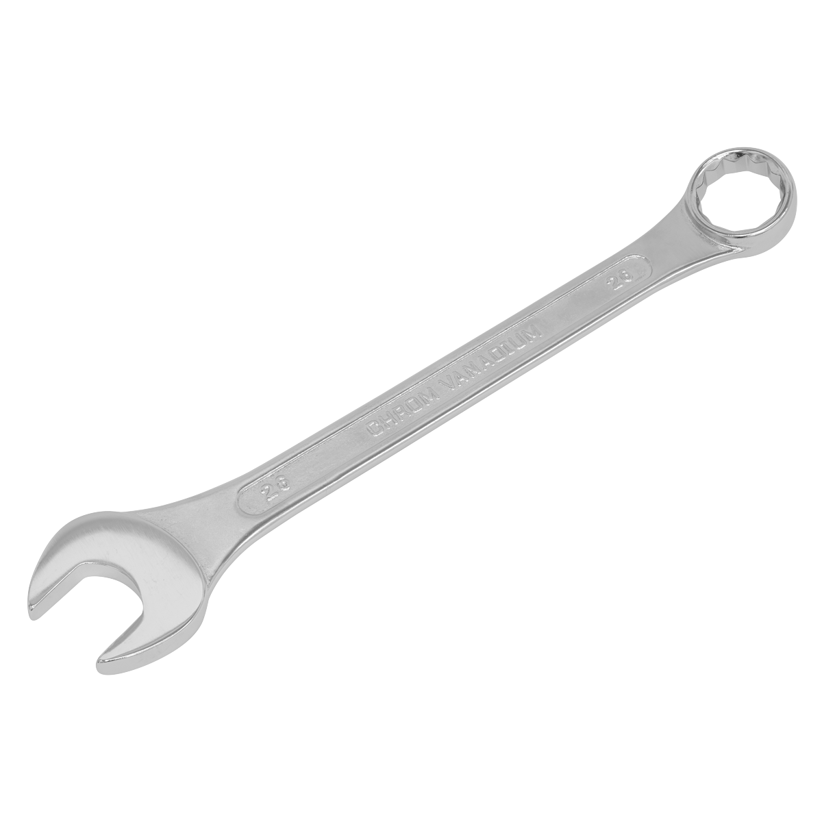 Sealey Combination Spanner Chrome Vanadium Steel Fully Polished Heads 26mm S0426