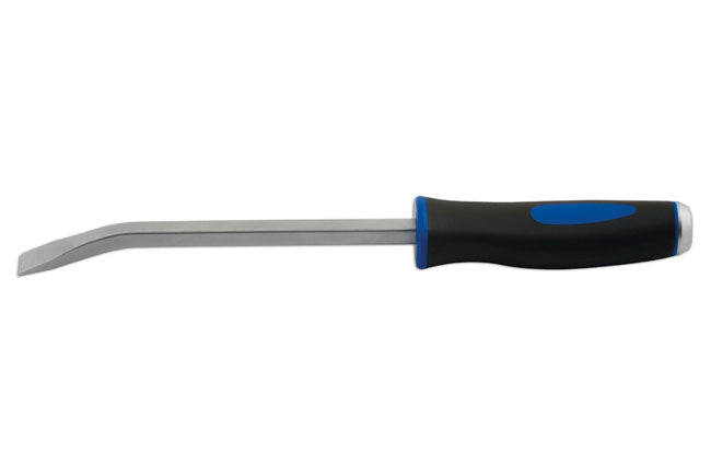 LASER 5935 Go Thru Pry Bar 300 mm Chrome Vanadium Steel With Ergonomic Grip