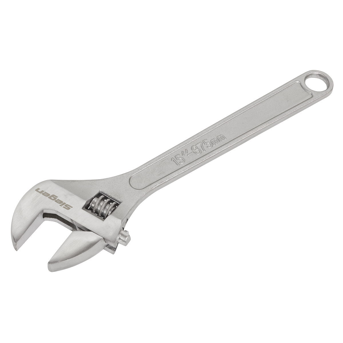 Sealey 375mm Adjustable Wrench Hand Tool Hardened & Heat Treated Steel S0454