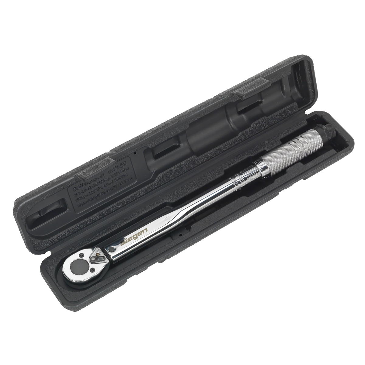 Sealey Torque Wrench 3/8" Square Drive Fully Hardened & Tempered Hand Tool S0455
