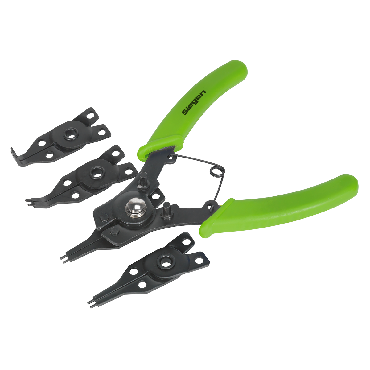 Sealey Internal/External Circlip Pliers Set Interchangable Steel Heads S0457