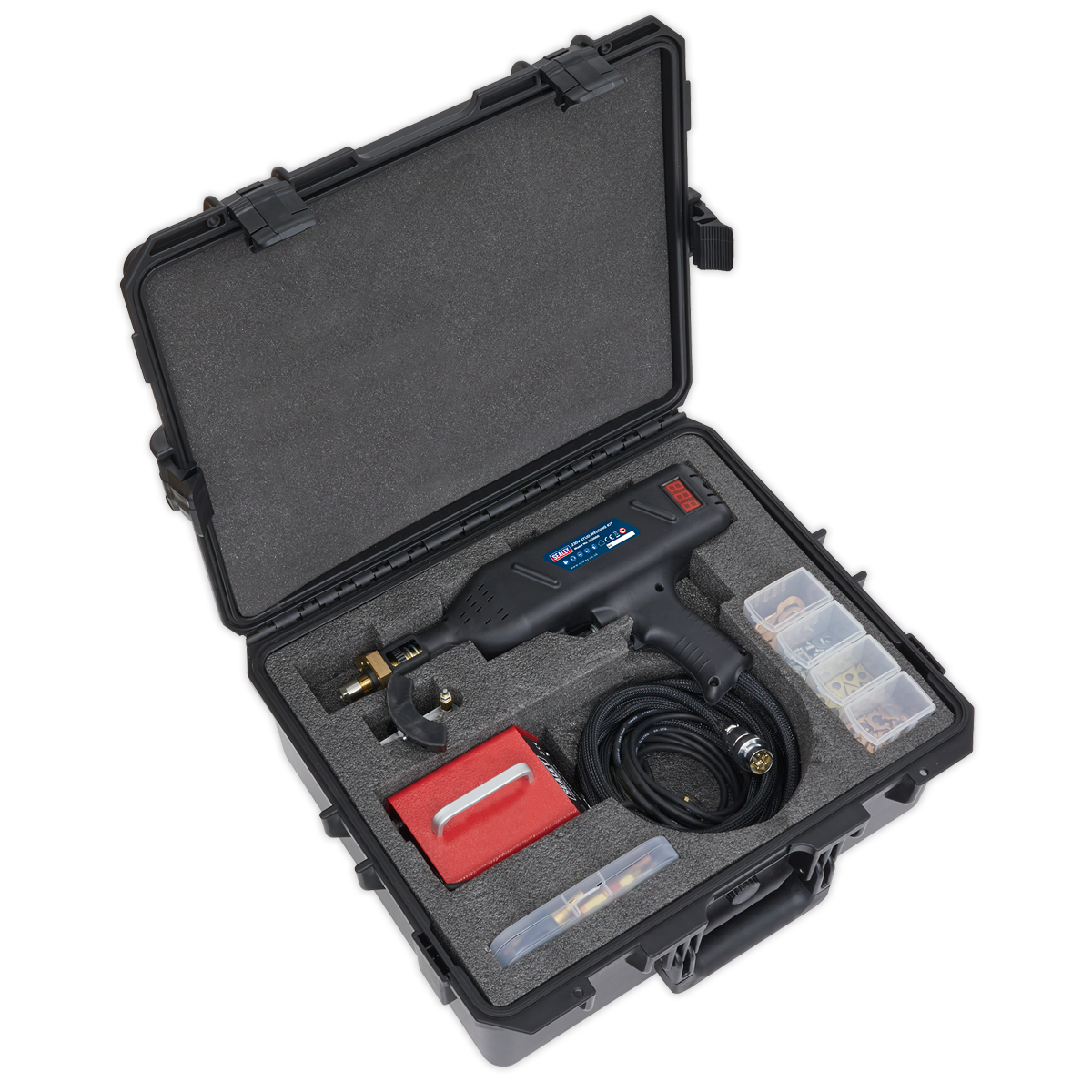 Sealey Stud Welding Kit 230V 230V-13A Plug Fitted For Steel Aluminium SR2000