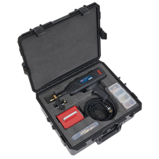 Sealey Stud Welding Kit 230V 230V-13A Plug Fitted For Steel Aluminium SR2000