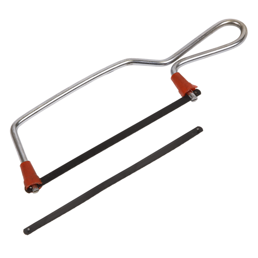 Sealey 150mm Junior Hacksaw Steel Construction Finger Guard 150mm Length S0527