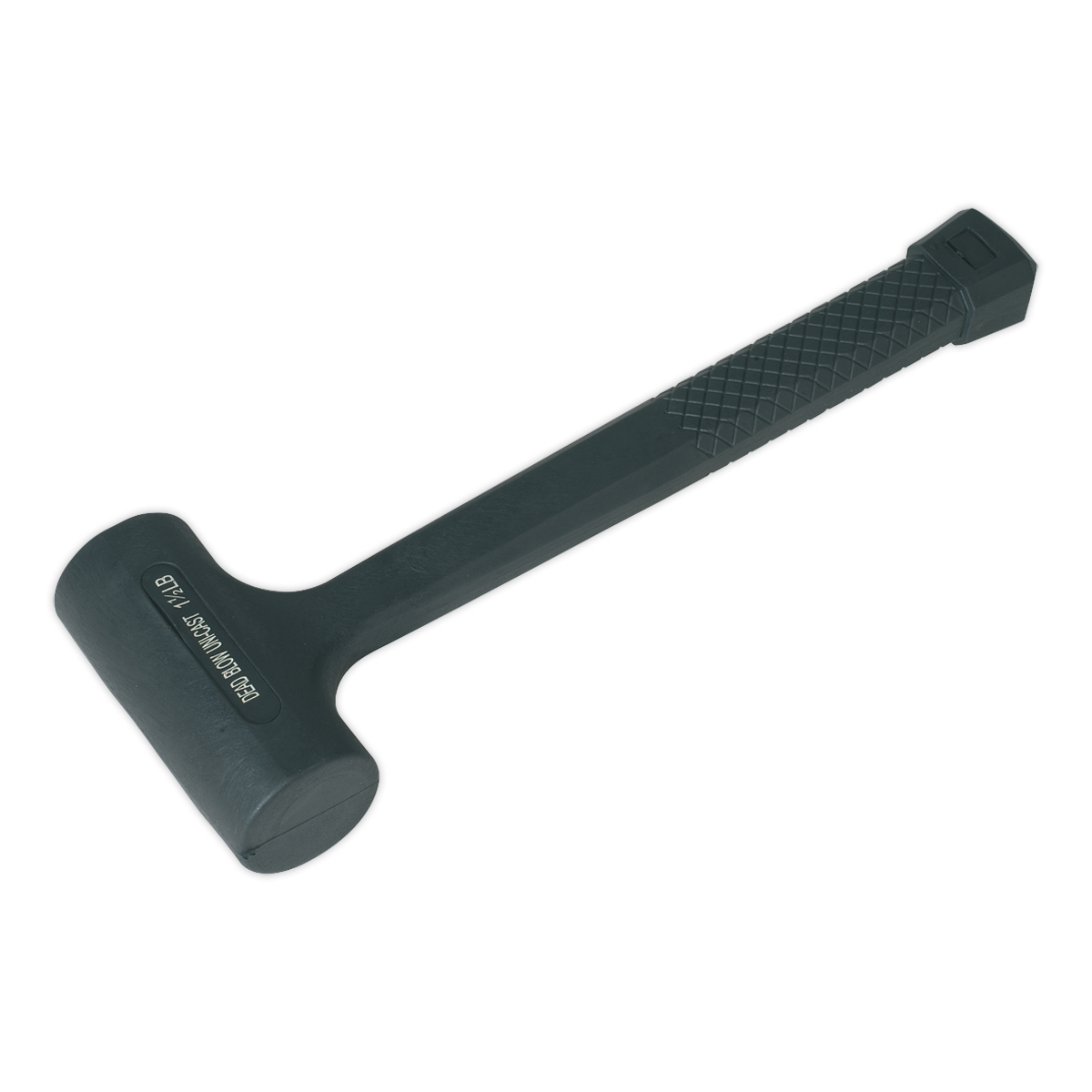 Sealey Dead Blow Hammer With Shot-Loaded Head Without Rebound 1.5lb Black S0542