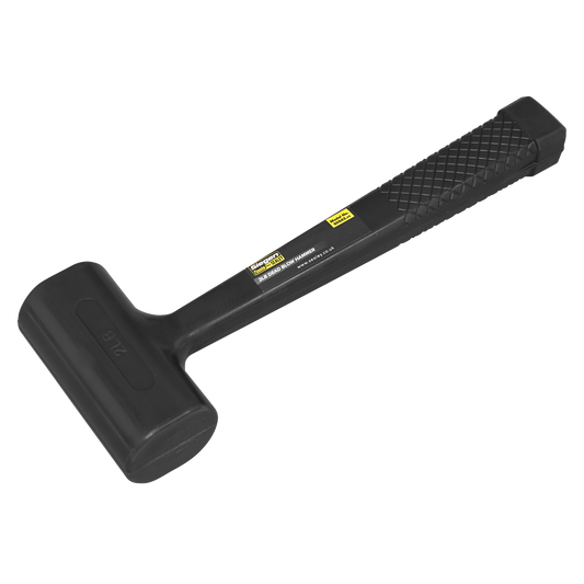 Sealey Dead Blow Hammer With Shot-Loaded Head Blows Without Rebound 2lb S0543