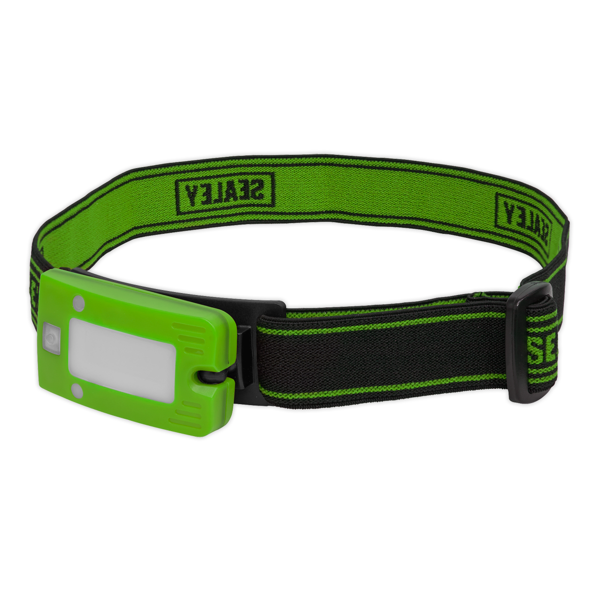 Sealey Rechargeable Head Torch 2W COB LED Flashlight Auto Sensor Green LED360HTG