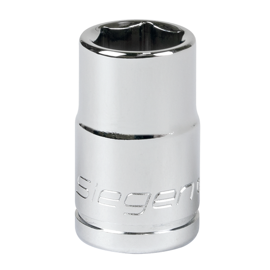 Sealey WallDrive Socket 11mm 3/8" Square Chrome Plated & Mirror Finished S0578