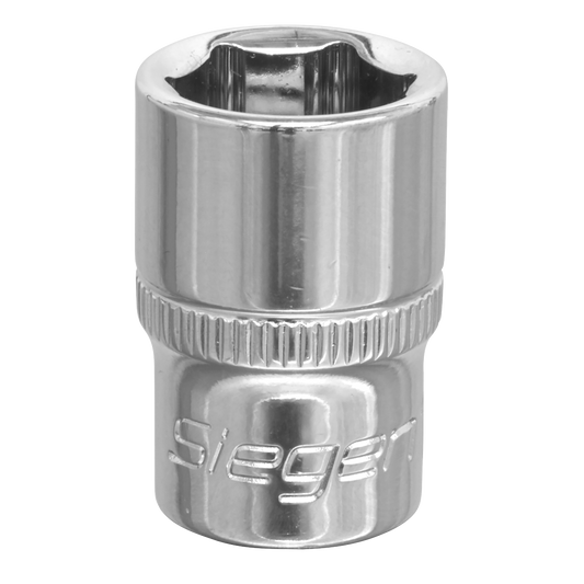 Sealey 13mm 3/8" Square Drive WallDrive Socket - Chrome Vanadium Steel S0580