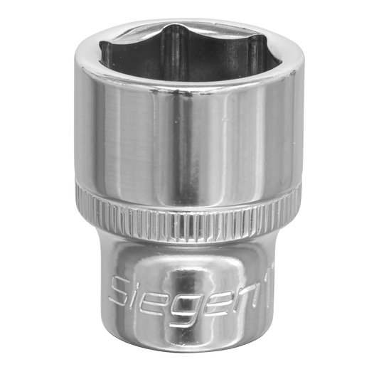 Sealey WallDrive Socket Tool 17mm 3/8" Square Drive Chrome Vanadium Steel S0584