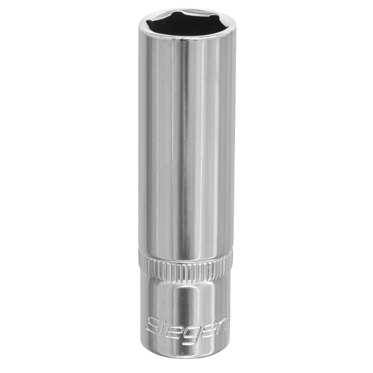 Sealey WallDrive Socket 13mm Deep 3/8" Square Drive Chrome Vanadium Steel S0591