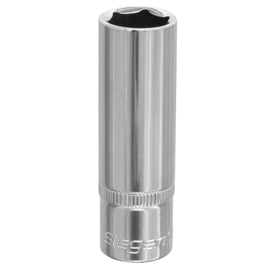 Sealey 3/8" Square 14mm WallDrive Deep Socket Carbon Steel Chrome Plated S0592