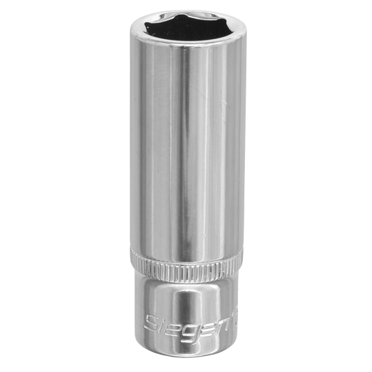 Sealey WallDrive Socket Tool 15mm Deep 3/8" Square Drive - Chrome Plated S0593