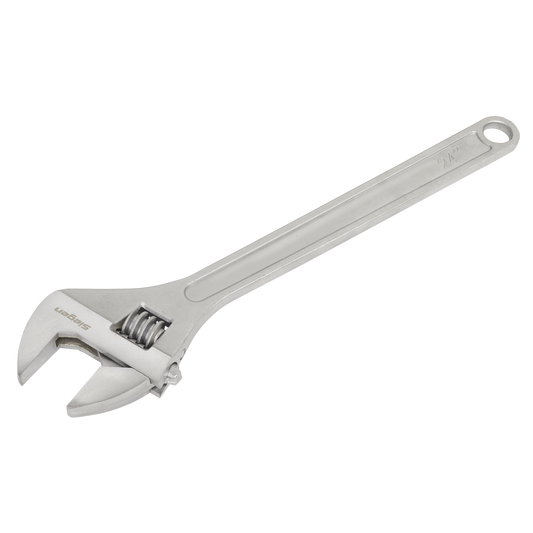 Sealey Adjustable Wrench from Hardened & Heat Treated Steel 600mm S0603