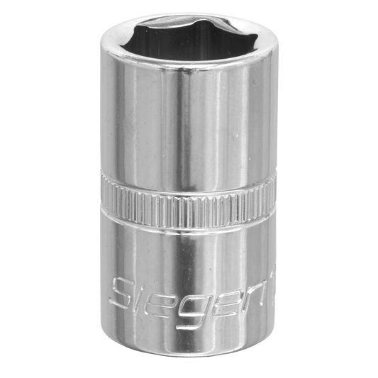 Sealey 15mm 1/2" Square Drive WallDrive Socket Tool Chrome Vanadium Steel S0653