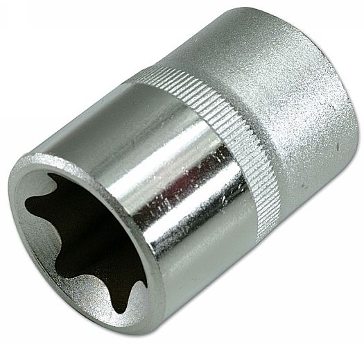 LASER 1537 Socket Wrench Insert 1/2" Drive E12 Spanner Chrome Vanadium Steel