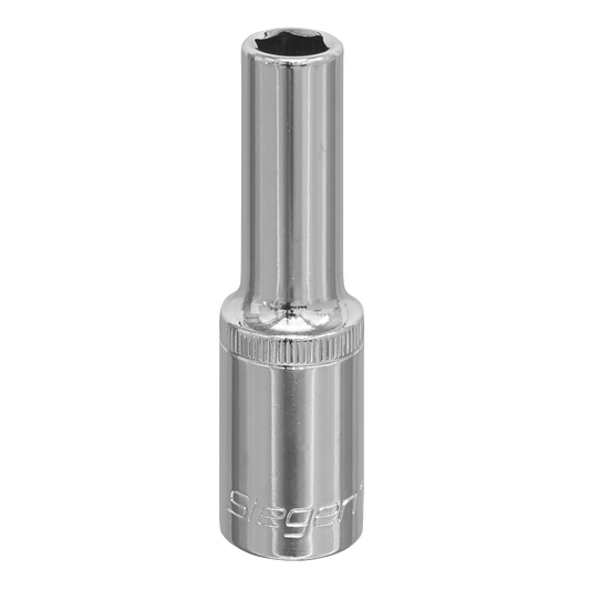 Sealey WallDrive Socket 10mm Deep 1/2" Square Drive Chrome Vanadium Steel S0666