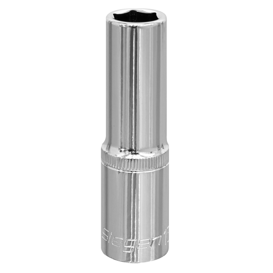 Sealey WallDrive Socket Tool 12mm Deep 1/2" Square Drive - Chrome Plated S0668