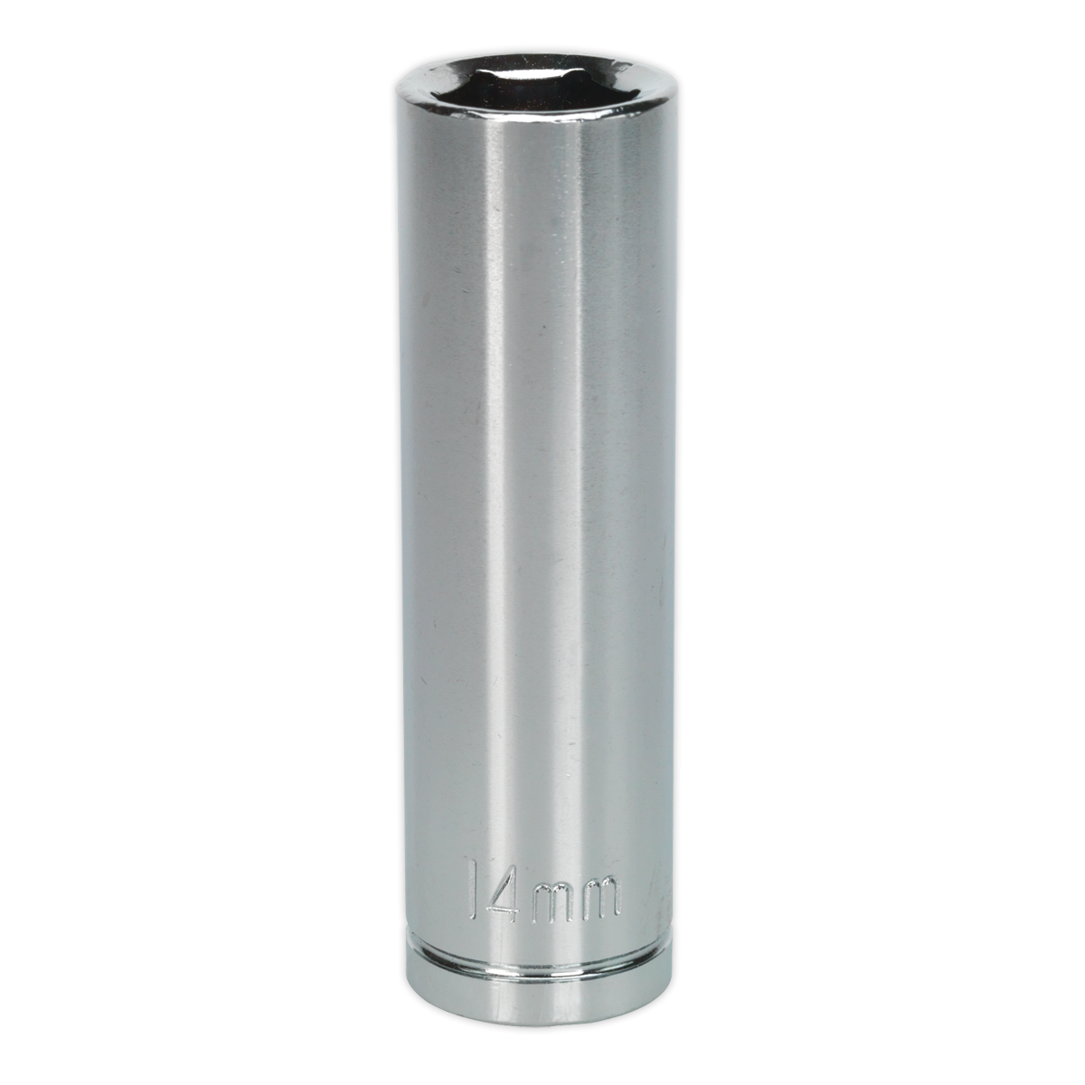 Sealey WallDrive Socket Tool 14mm Deep 1/2" Square Drive - Chrome Plated S0670