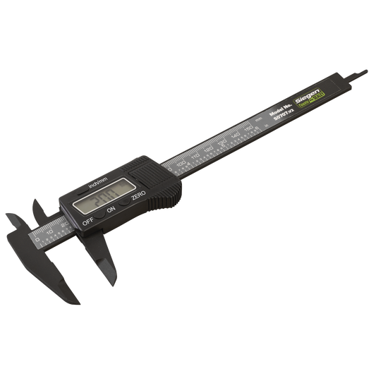Sealey Digital Electronic Vernier Caliper Metric/Imperial 0-150mm/0-6in S0707