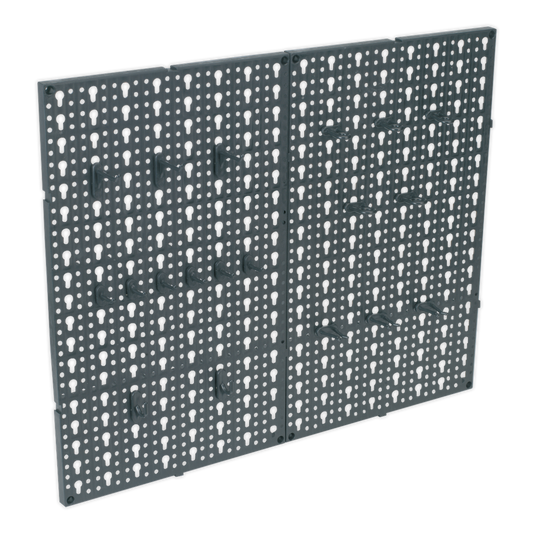 Sealey Composite Pegboard Set Wall Mountable 2 Pieces 495 x 305mm S0765