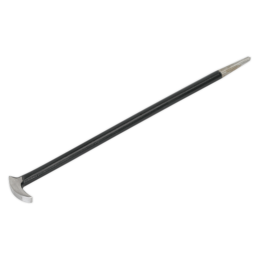 Sealey Heelbar Steel Shaft With Corrosion Resistant Finish 400mm Black S0837