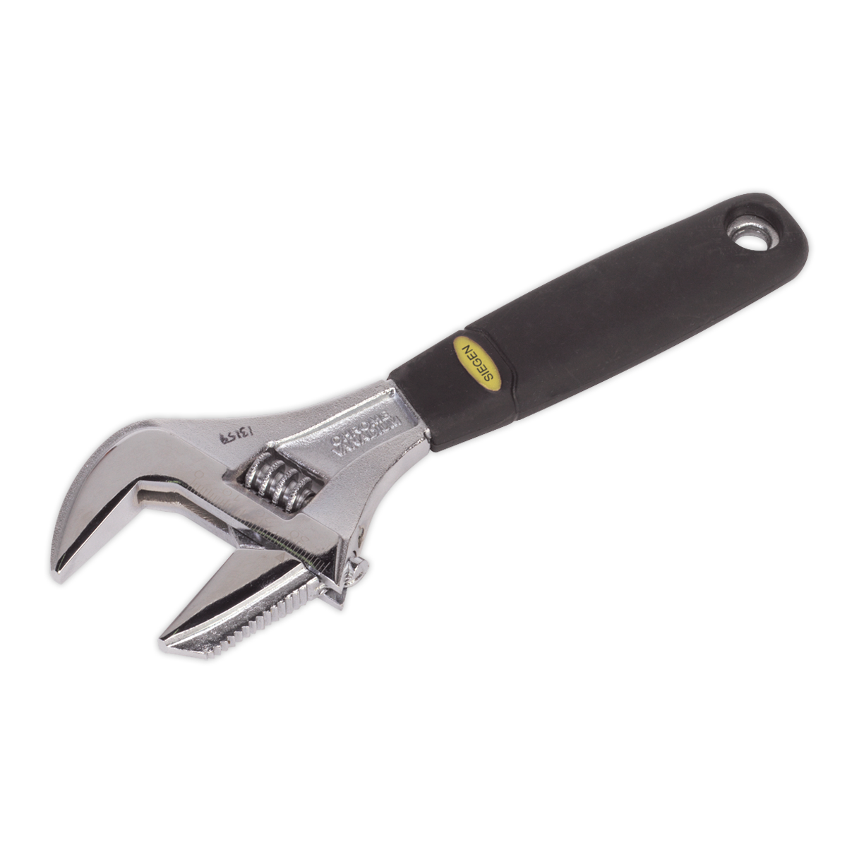 Sealey 200mm Adjustable Wrench With Extra Wide Jaw Capacity: 40mm S0854