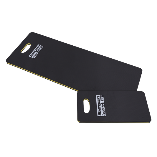 Sealey Mechanics Mat Set Workshop EVA 22mm Oil & Water Resistant - Black S08561