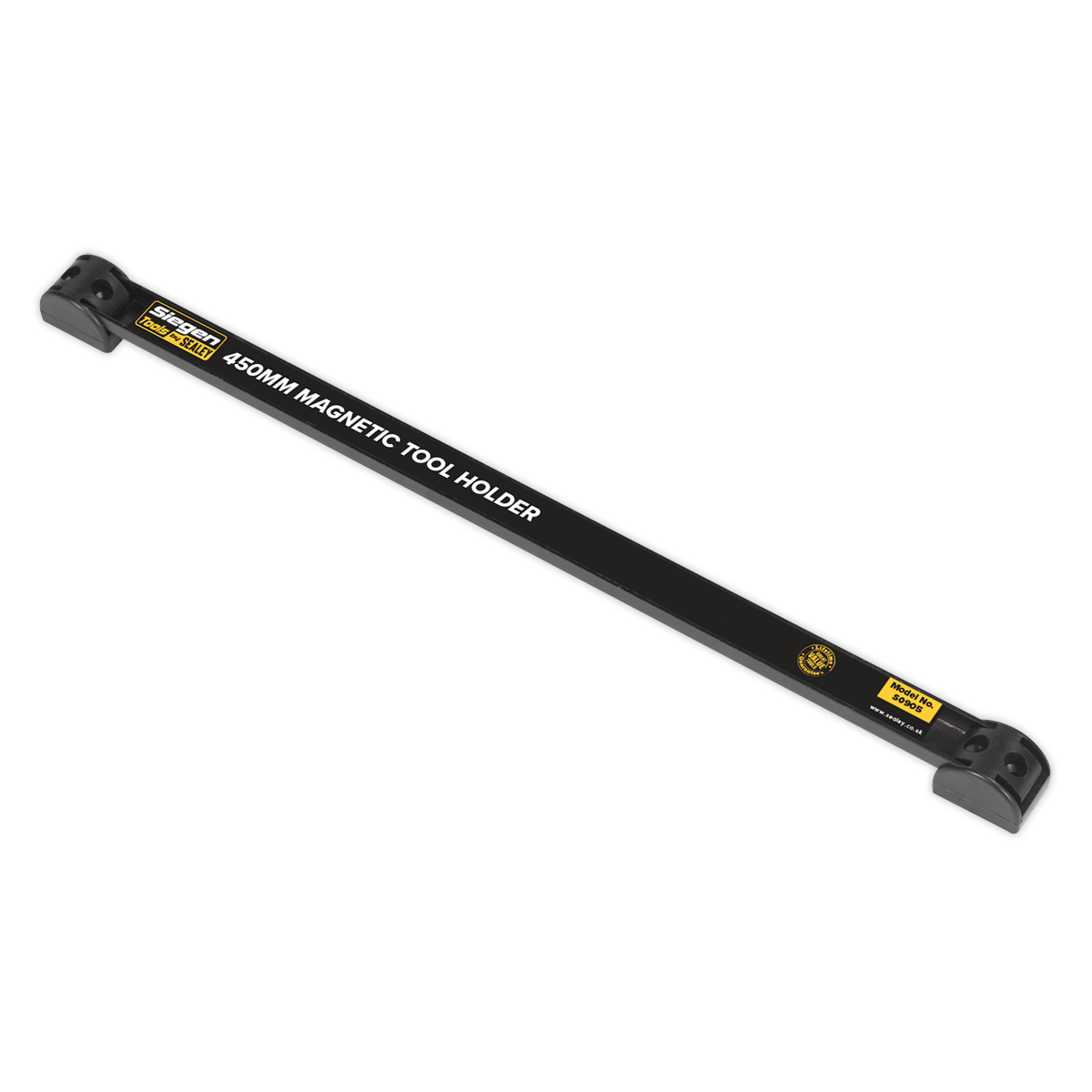 Sealey Wall Mounting Magnetic Tool Holder With Fixing Screws 450mm S0905