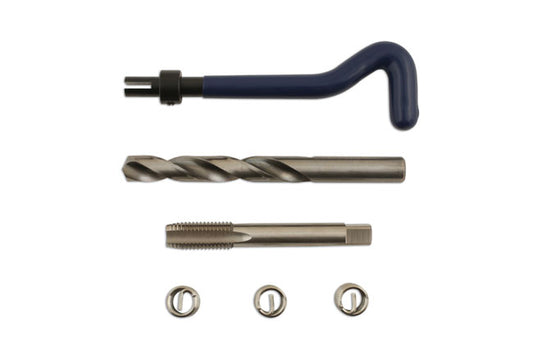LASER 6011 M12 Thread Repair Kit Tap Drill Insert Set High Speed Steel Tool