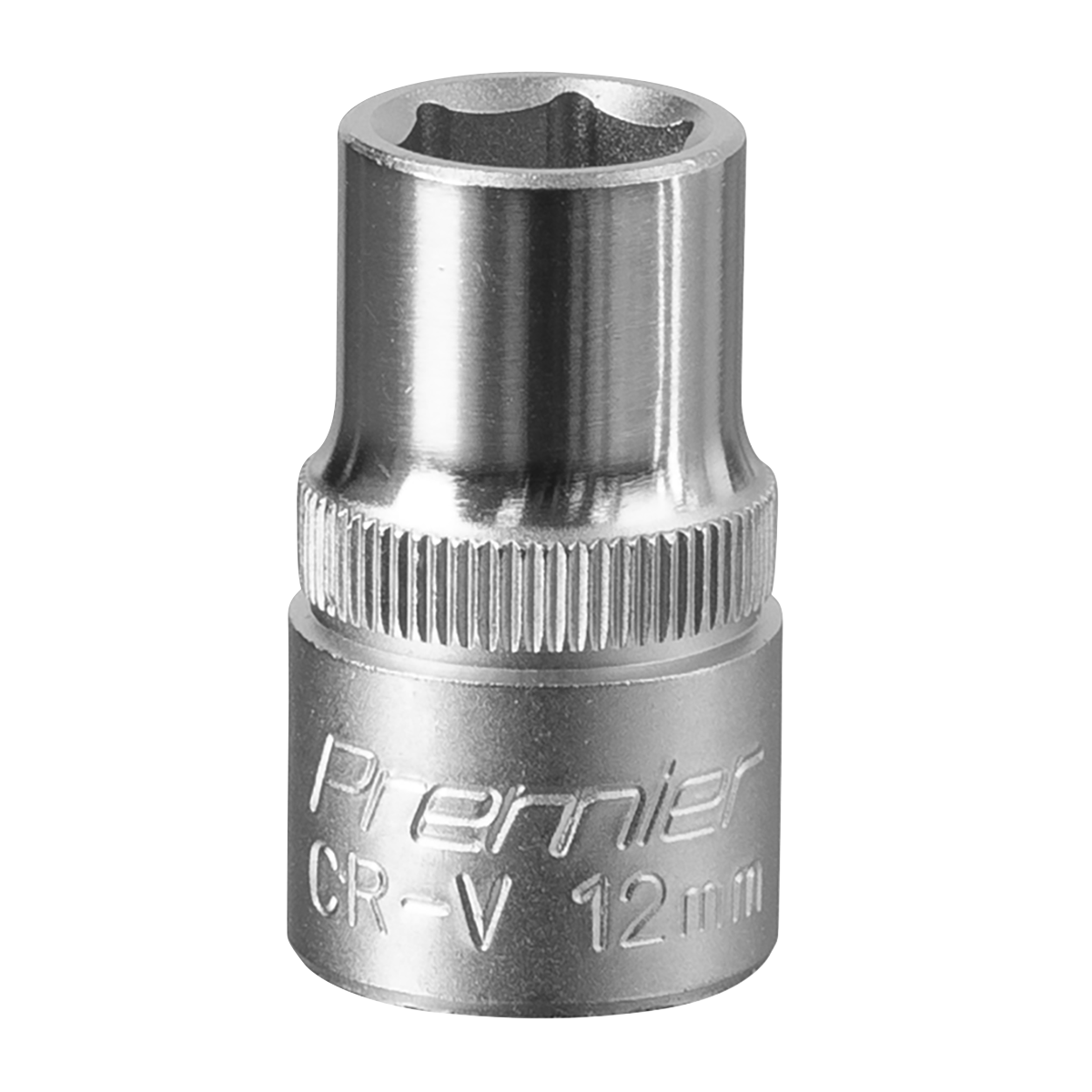 Sealey WallDrive Socket Tool 12mm 1/2" Square Drive Chrome Vanadium Steel S1212