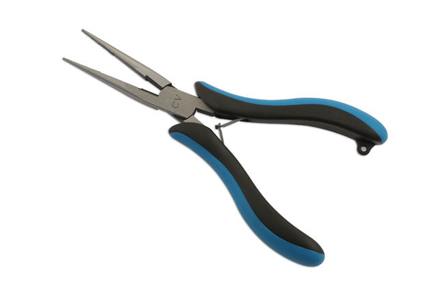 LASER 6014 Duckbill Pliers 150mm Chrome Vanadium Precision Tips Spring-Loaded