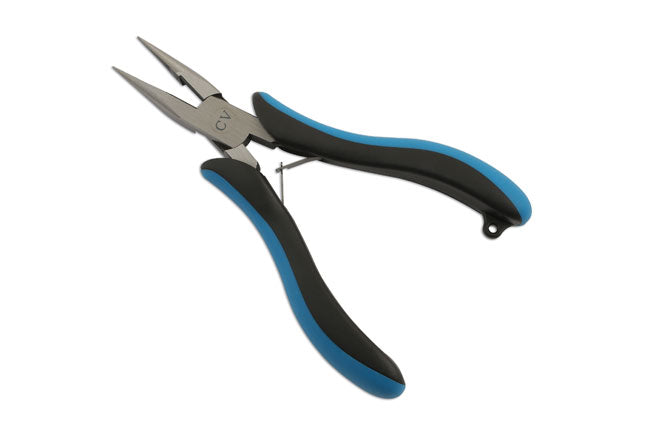 LASER 6015 Duckbill Pliers 130mm Chrome Vanadium Precision Tips Spring-Loaded