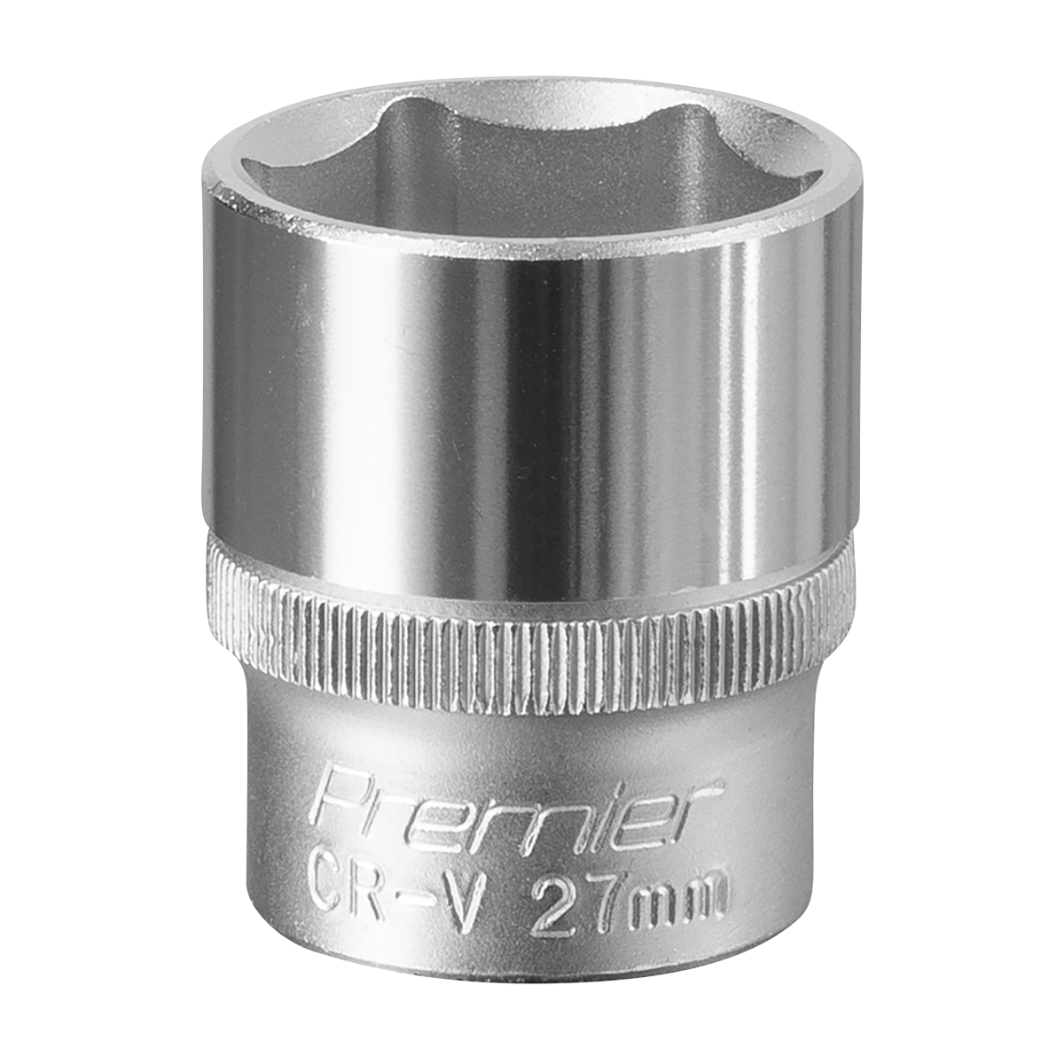 Sealey WallDrive Socket Tool 27mm 1/2" Square Drive Chrome Vanadium Steel S1227