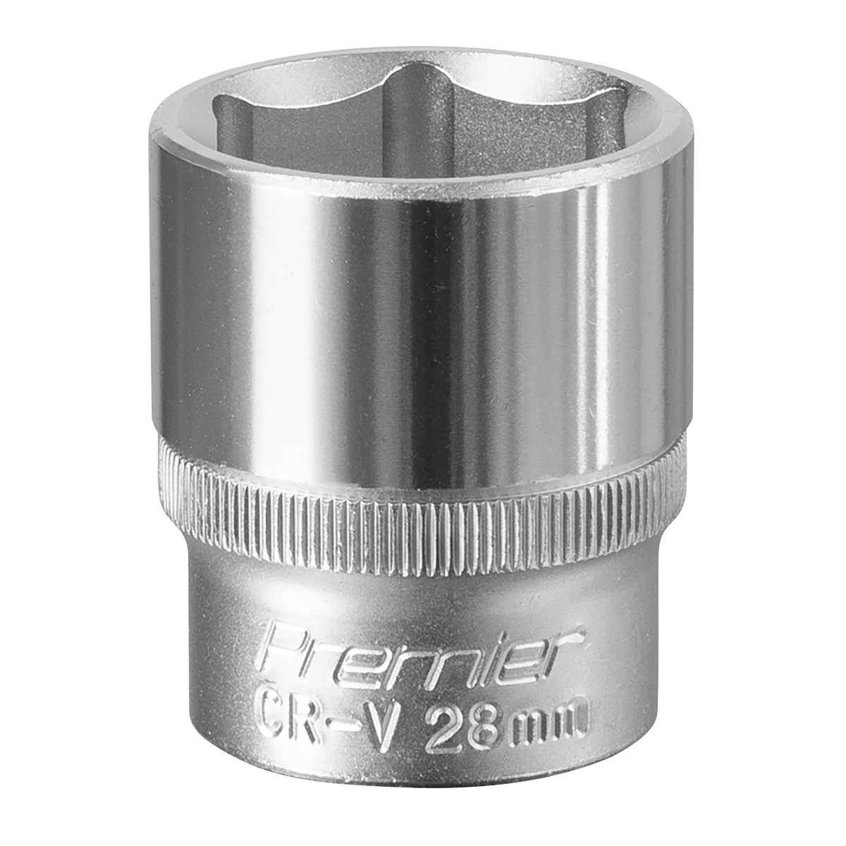 Sealey WallDrive Socket Tool 28mm 1/2" Square Drive Chrome Vanadium Steel S1228