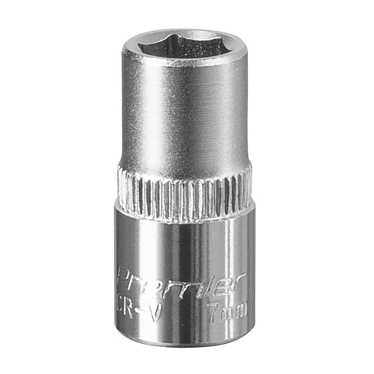Sealey WallDrive Socket Tool 7mm 1/4" Square Drive Chrome Vanadium Steel S1407